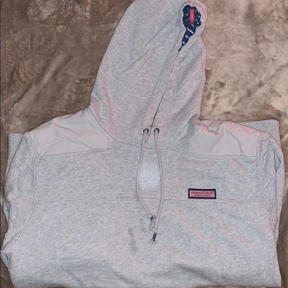 Vineyard Vines Other - Vineyard Vines Grey Hooded Shep Shirt